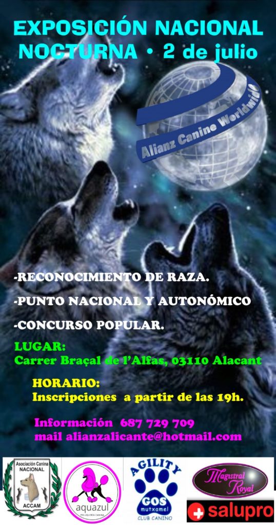 Resultados de la Exposición Canina de Mutxamel