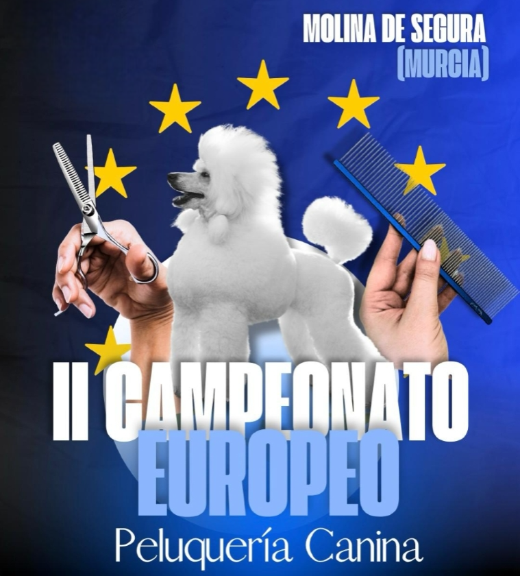 Pódiums del sábado por la mañana del II Campeonato Europeo e Internacional de Peluquería Canina 2025